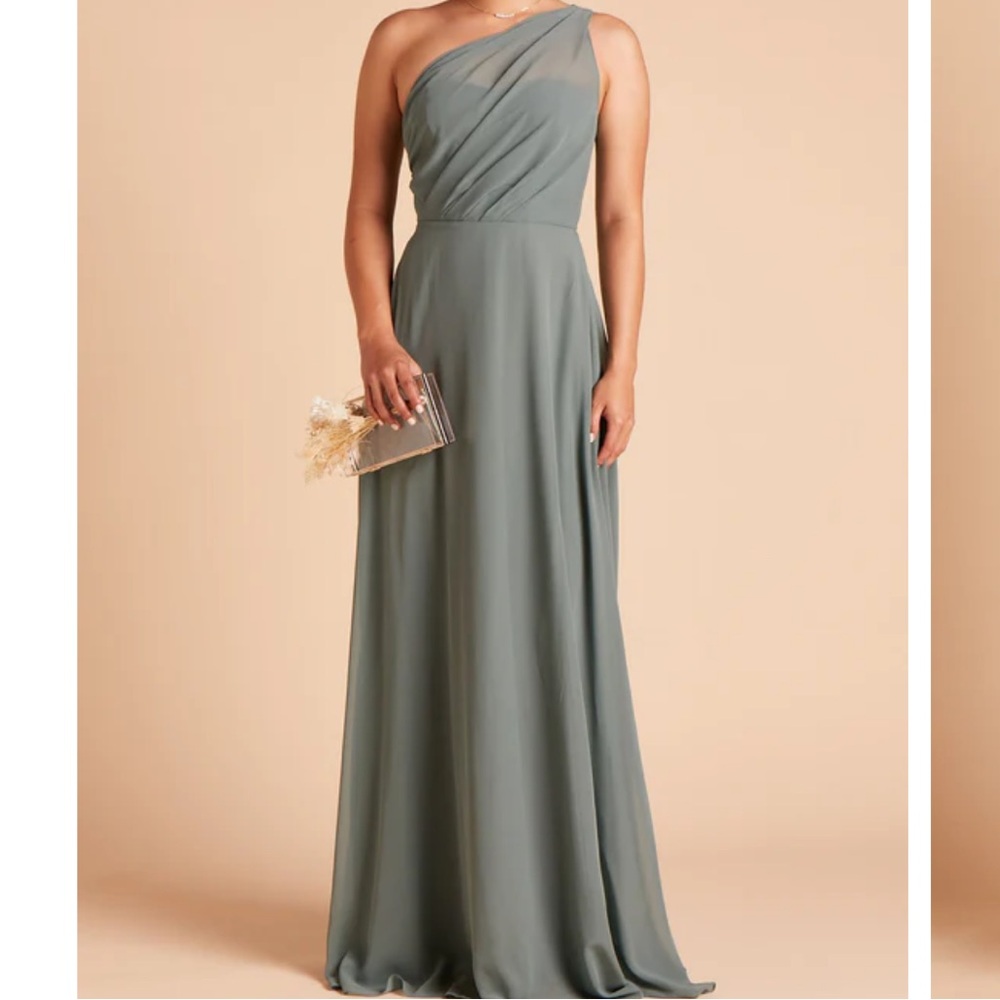 Birdy Grey women’s Kira chiffon sea glass dress